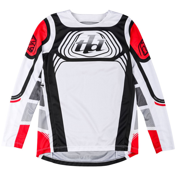 Troy Lee Designs Troy Lee Designs GP PRO Youth Wavez Jersey Off White/Red